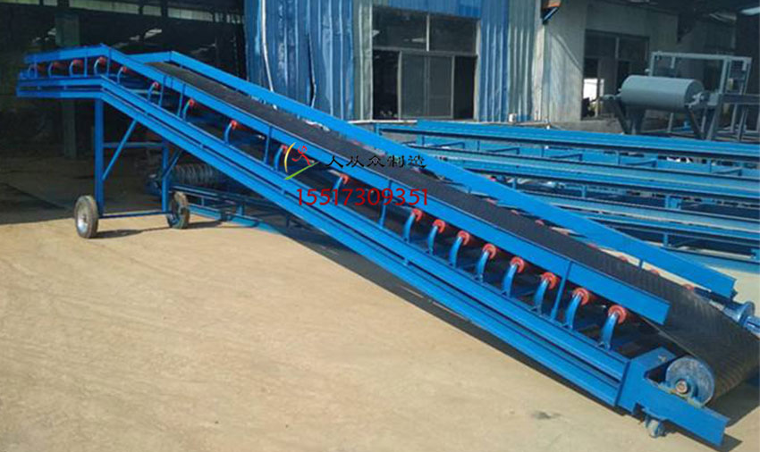 皮帶輸送機實拍電2